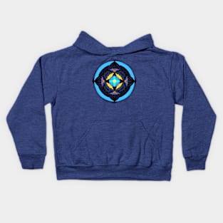 Amazing Art Deco Mandala Kids Hoodie